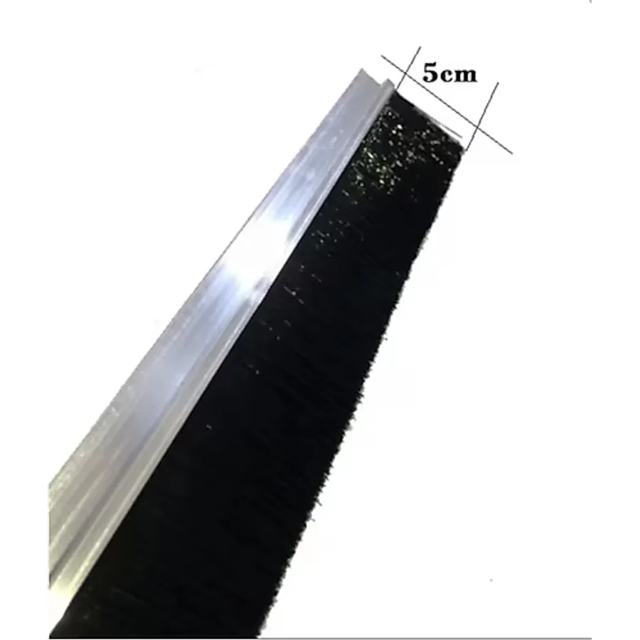 Kapı Altı Fırçası Kapı Altı Süpürgesi 100Cm Kıl Boyu 5Cm