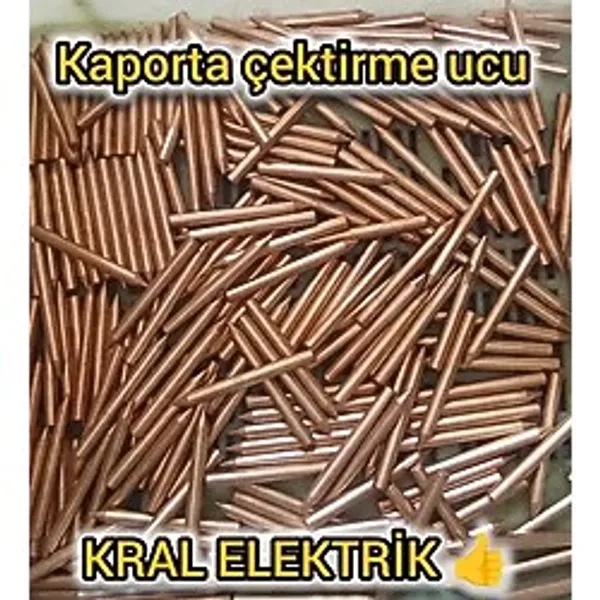 Kaporta Çektirme Makinesi Sivri Ucu 10 Adet