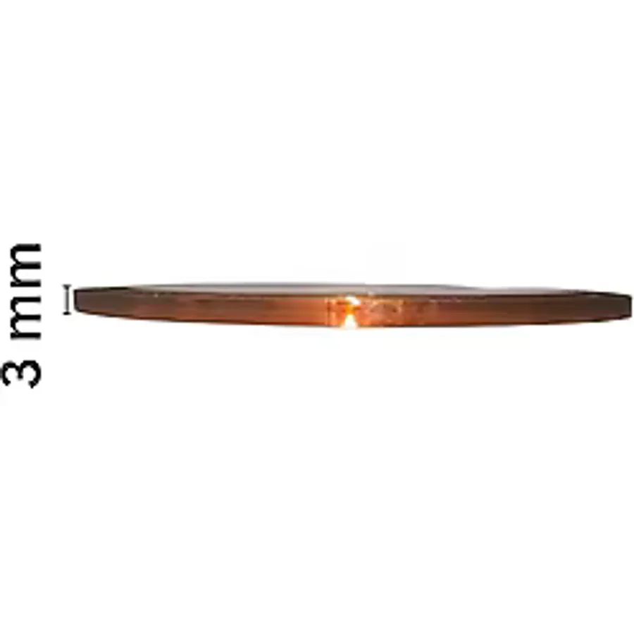 Kapton Yanmaz Bant 3 mm 30 Metre - Bakır