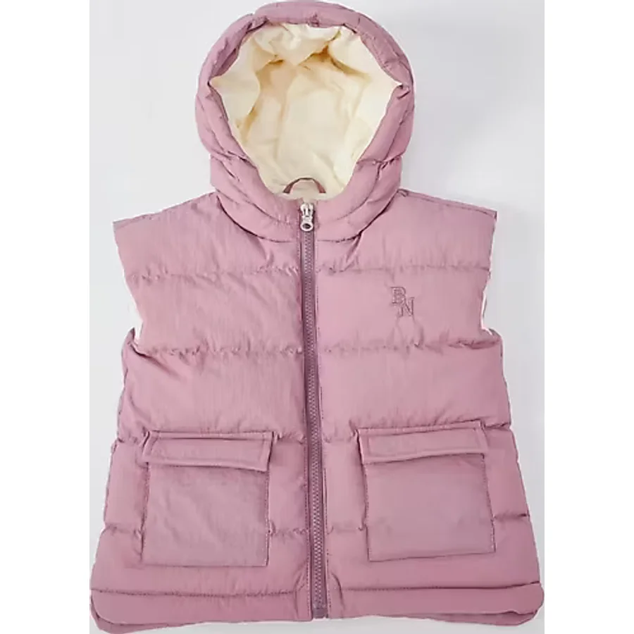 Kapüşonlu Kız Bebek Çocuk Yelek 51305