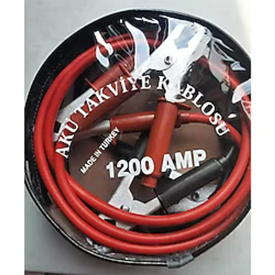 KARA AUTO SNA Akü Takviye Aktarma Kablosu 1200 Amper 2 Metre Taşıma Çantalı