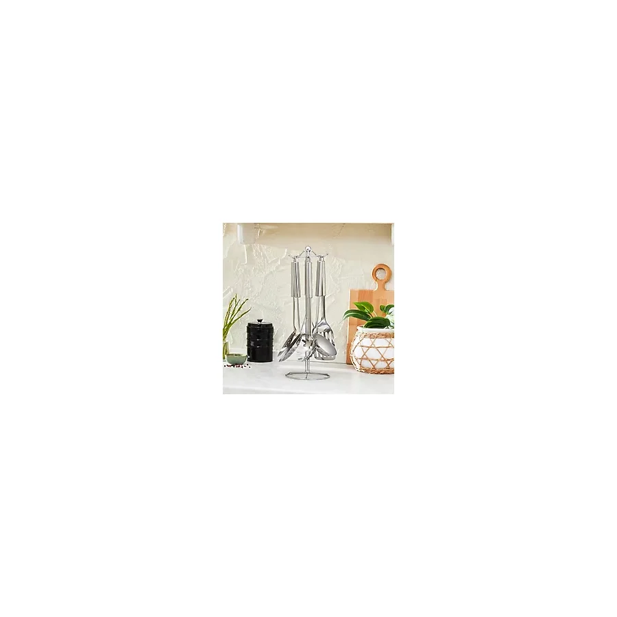 Karaca Apricot Chef 7 Parça Standlı Servis Seti