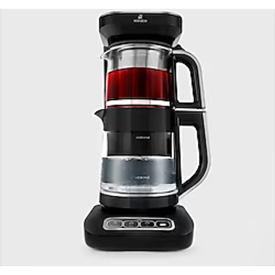Karaca Çaysever Robotea Pro Connect 4in1 2500 W Silver Konuşan Cam Çay Makinesi
