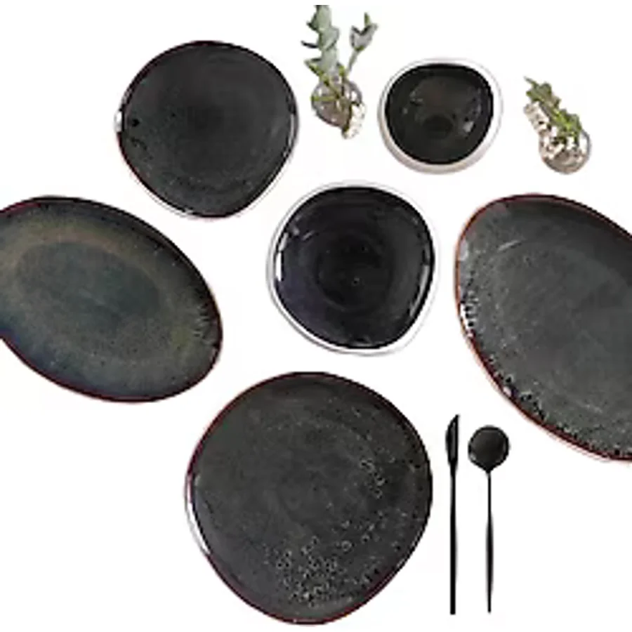 Karaca Earth Collection Galactic 55 Parça 12 Kişilik Yemek Takımı