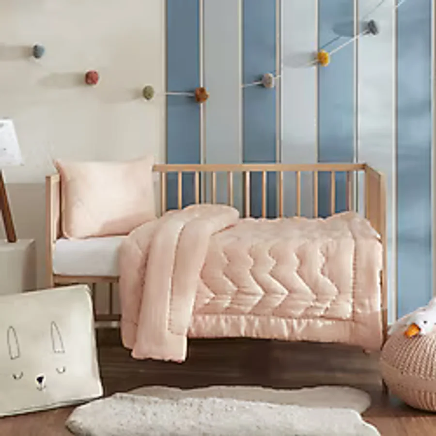 Karaca Home Arden Pembe Bebek Yastık Yorgan Seti