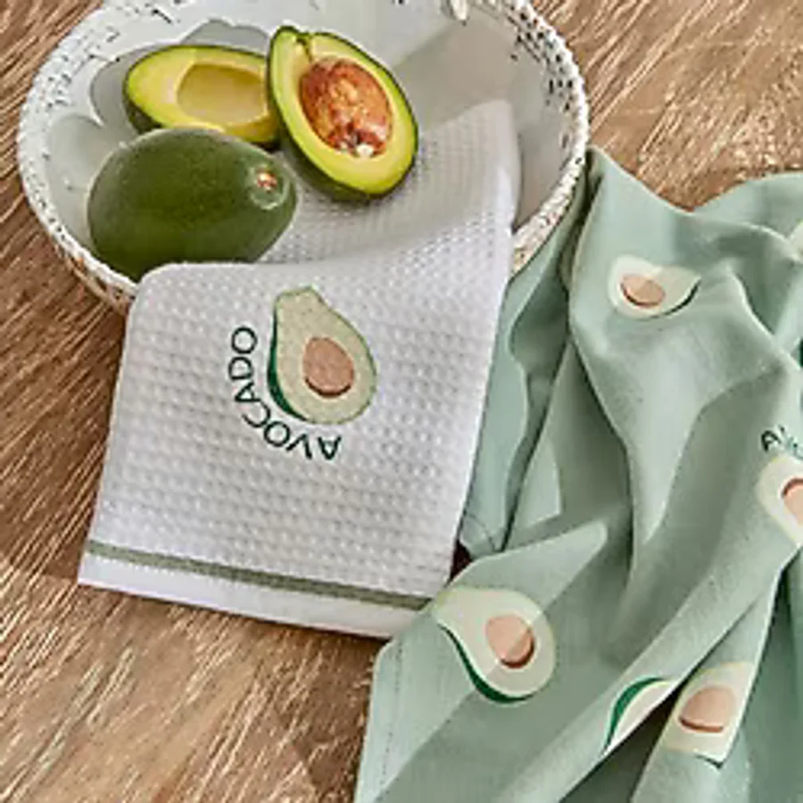 Karaca Home Avocado %100 Pamuk 2 Parça Mutfak Havlusu Green