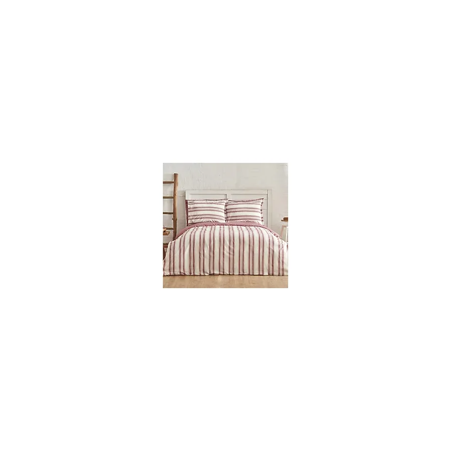 Karaca Home Dora Bordo İpliği Boyalı Kapitoneli Tek Kişilik Dört Mevsim Set