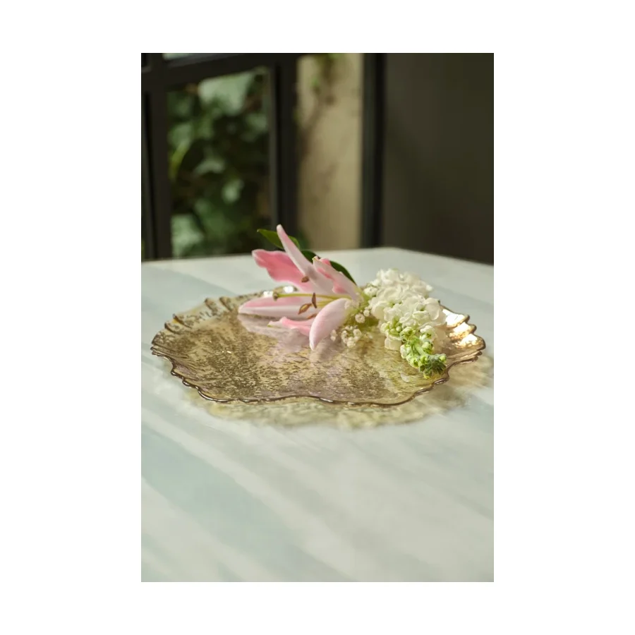 Karaca Home Jolie Dekoratif Tabak Gold 31 cm