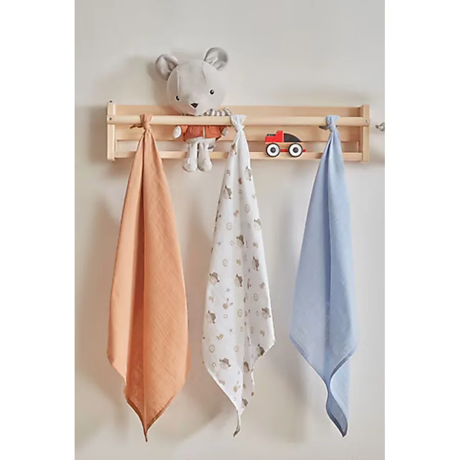Karaca Home Little Cowboy 3'lü Bebek Müslin Set