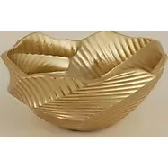 Karaca Home New Year Yılbaşı Lana Dekoratif Orta Kase Gold 14,3 x14,8 x 6,5 cm