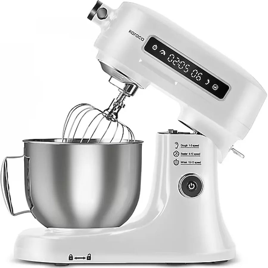 Karaca Pro Artisan Zaman Ayarlı White 1600 W 5 lt Mutfak Şefi