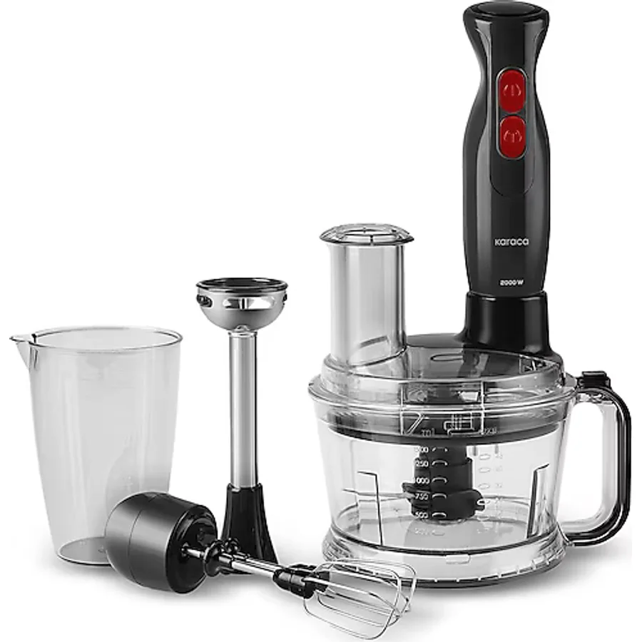 Karaca Pro Multimax 6in1 Black 2000 W Mutfak Robotu