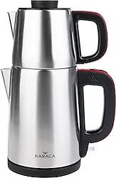 Karaca Tea Break 1650 W Çelik Demlikli Çay Makinesi