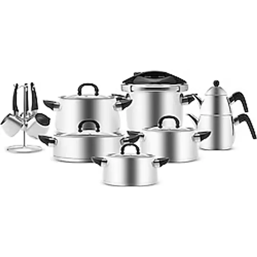 Karaca Tokyo New Powersteel 316 Çelik 17 Parça Çeyiz Seti