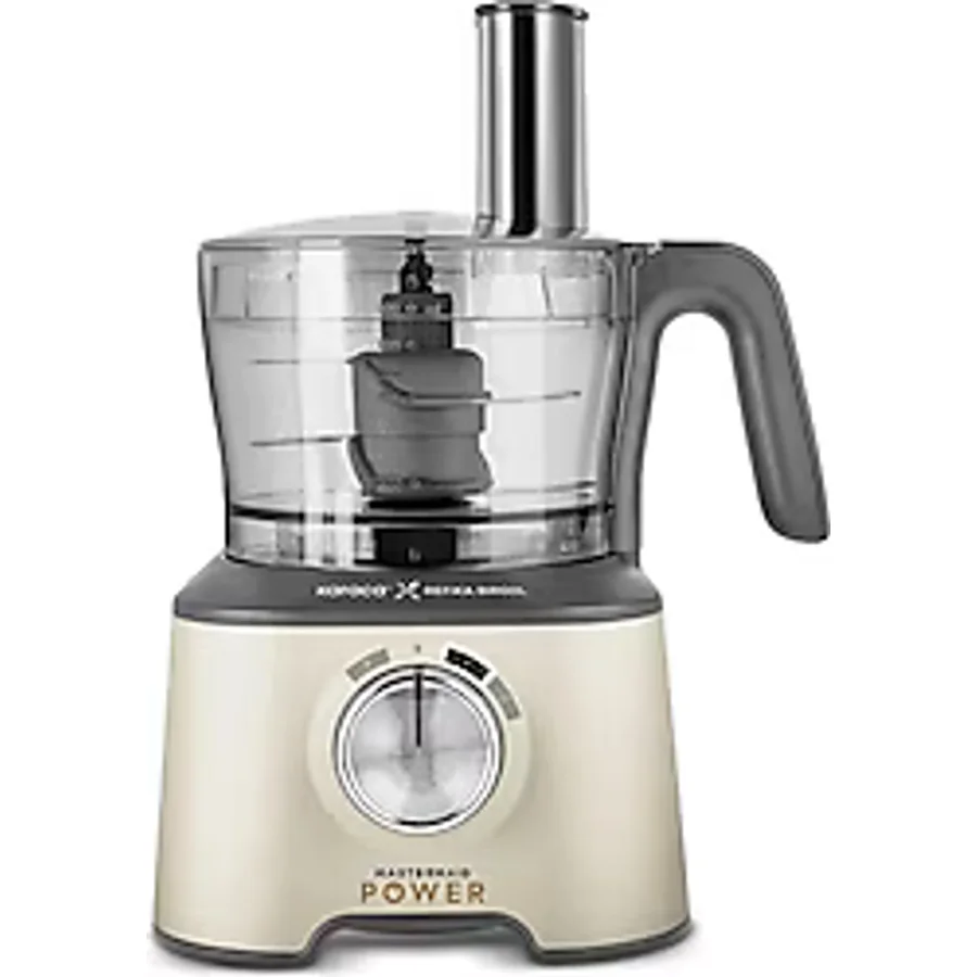 Karaca X Refika Birgül Mastermaid Power 10in1 Swiss Cream 2000W Mutfak Robotu
