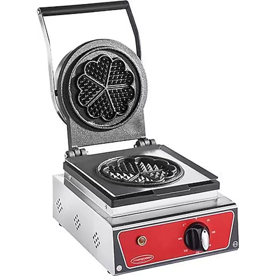 Karacasan Endüstriyel Elektrikli Döküm Papatya Waffle Makinesi