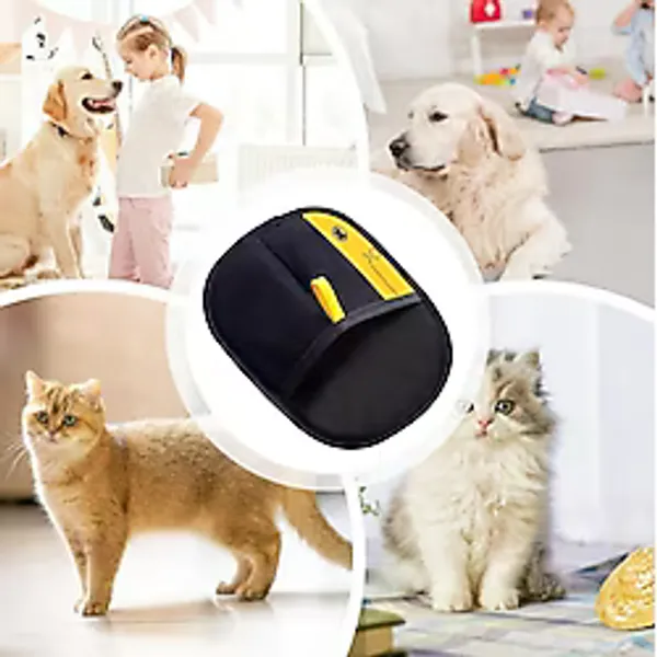 Karamel Pet KP Kedi Köpek Tüy Toplama Eldiveni - Masaj Etkili Yıkanabilir & Pratik Kullanım
