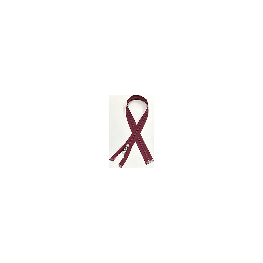 karan tuhafiye Eşofman Mont Fermuarı / 70 cm/Bordo Lacivert Dikiş / msn051