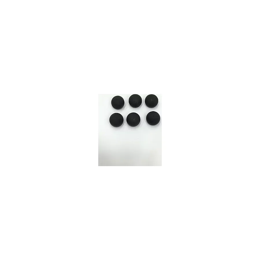 karan tuhafiye Italyan Mat Inci Bombeli Model Hırka Yelek Düğmesi Takımı 6 Lı Set Siyah 1,5 Cm (KOD:3598)