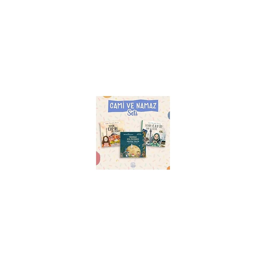 Karavan Çocuk Cami ve Namaz Seti (3 Kitap)