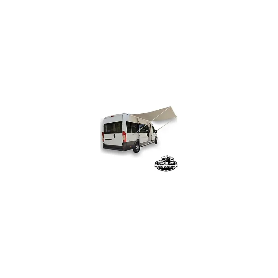 Karavan Tentesi 2.50 mt Manuel Tente 2.40 Açılır Yatek Karavan