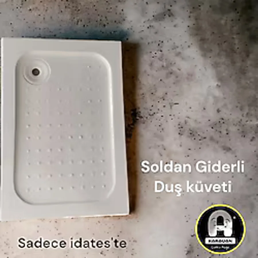 Karavanlara Özel Idates - Duş Teknesi (Orta Veya Sol Giderli)