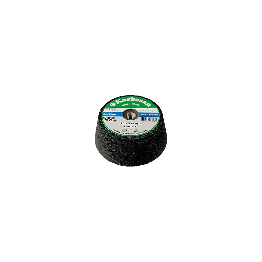 Karbosan 914210 125x50x14 mm SC 16 L5 BB Mermer Taşlama Taşı