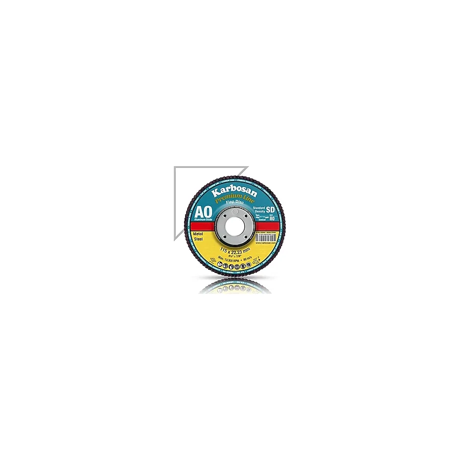 Karbosan Flap Disk Zımpara 115 Mm 40 Kum