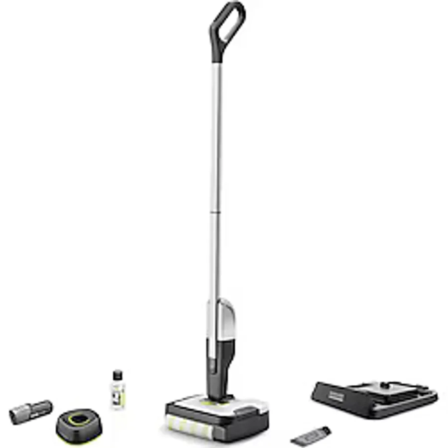 Karcher FC 2 Zemin Temizleme Makinesi Dikey Şarjlı Süpürge beyaz