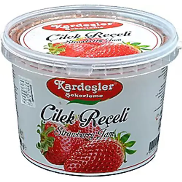 Kardeşler Çilek Reçeli Kova 2.4 kg
