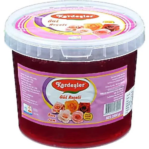 Kardeşler Gül Reçeli Kova 2.4 kg
