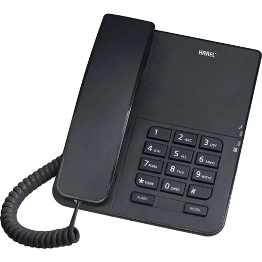 Karel TM140 Siyah Masaüstü Telefon