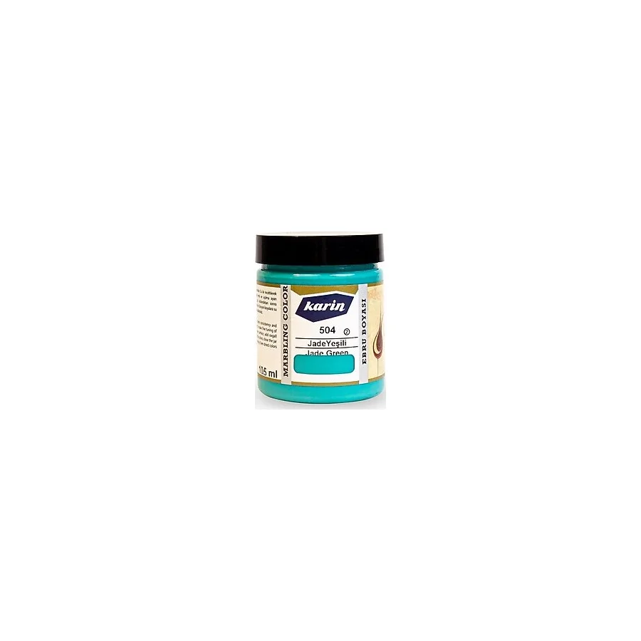 Karin Ebru Boyası 105 Ml. 504 Jade Yeşili
