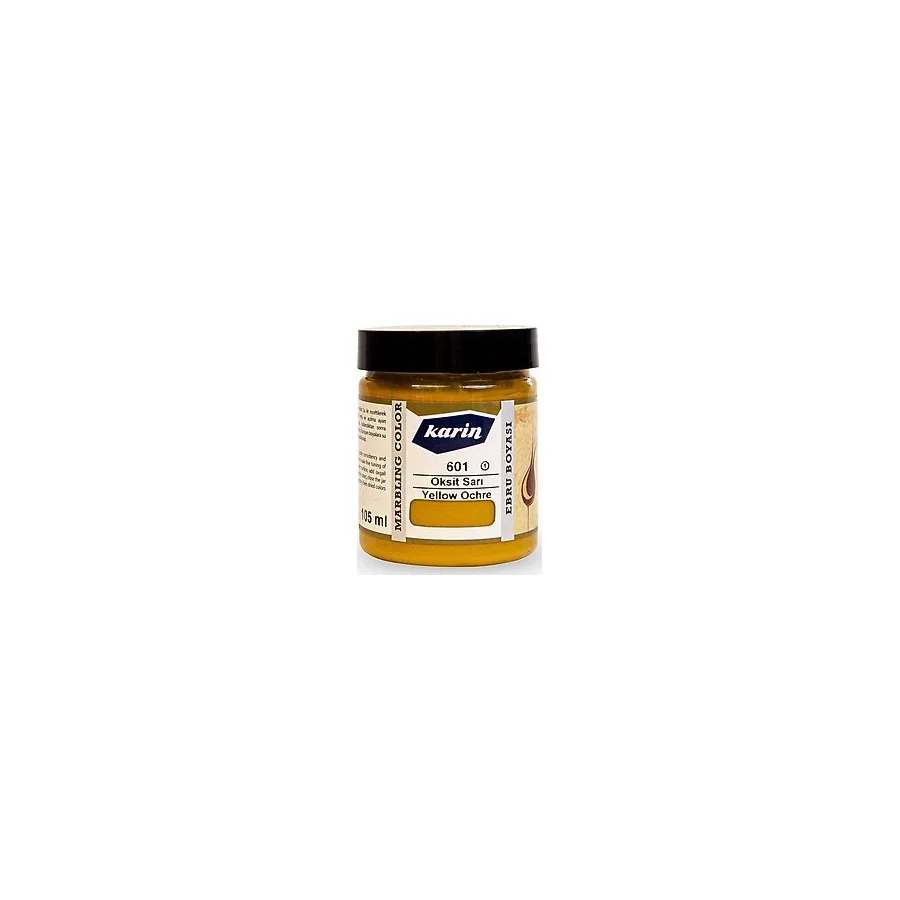 Karin Ebru Boyası 105ml - Oksit Sarı 601