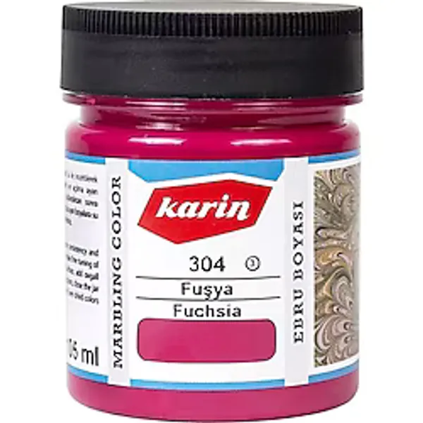 Karin Ebru Boyası Ezilmiş 304 Fuşya 105CC