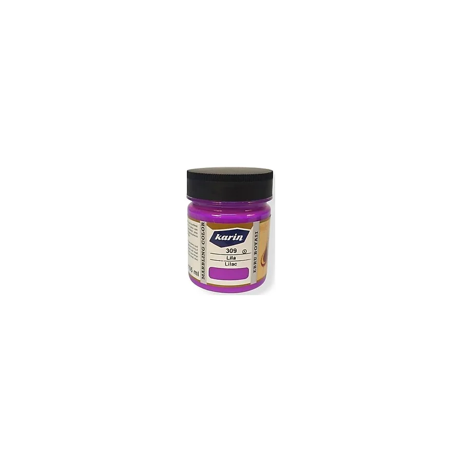 Karin Ezilmis Ebru Boyasi 105Ml 309 Lila