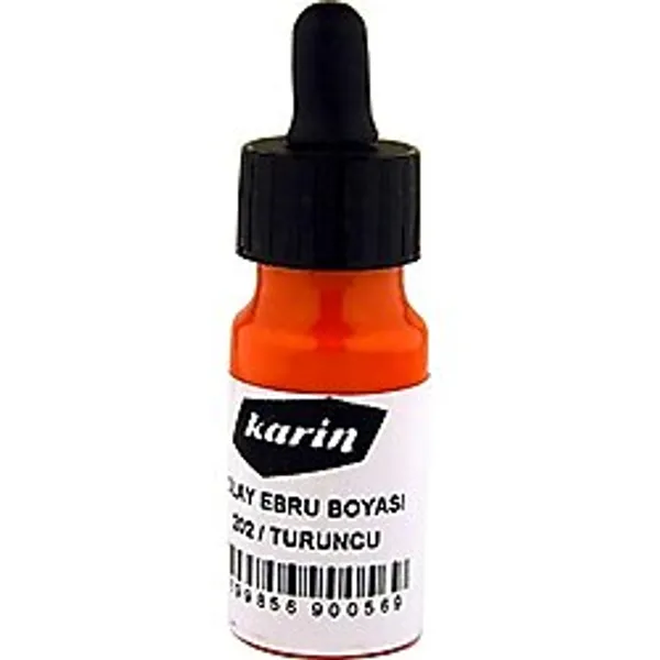 Karin Kolay Ebru Boyası 30 ml 202 Turuncu