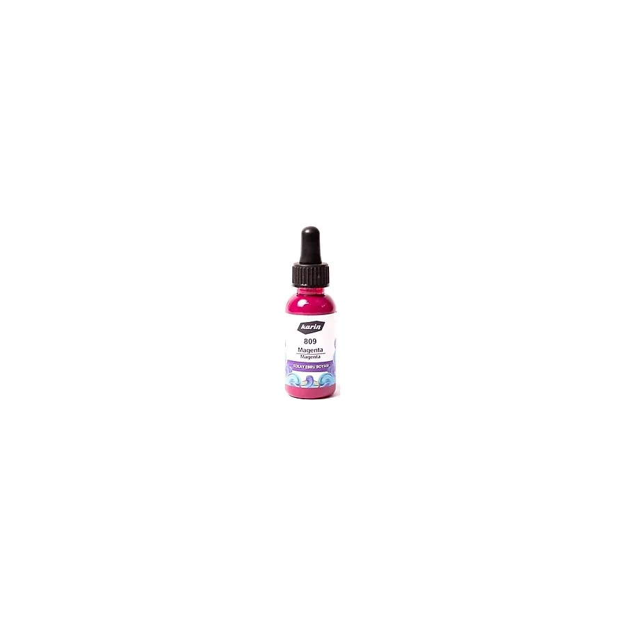 Karin Kolay Ebru Boyası 30 Ml 809 Magenta