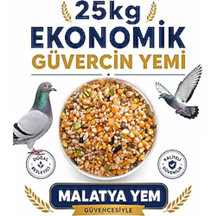 KARIŞIK GÜVERCİN YEMİ 25kg
