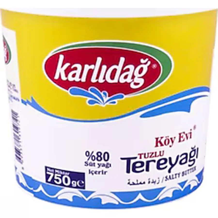 Karlıdağ Köy Evi Tuzlu Tereyağı 750 gr