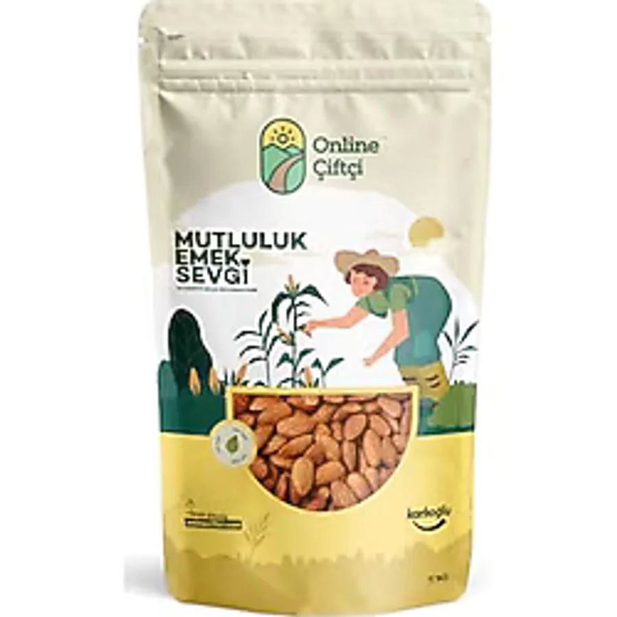 Karlıoğlu Çiğ Yerli Badem 1kg