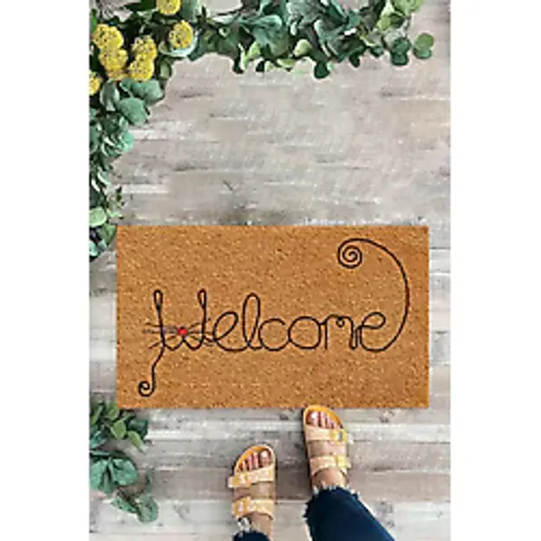 Karmat Welcome, Kurabiye Adam, İç Ve Dış Kapı Önü Paspası, Dekoratif Paspas