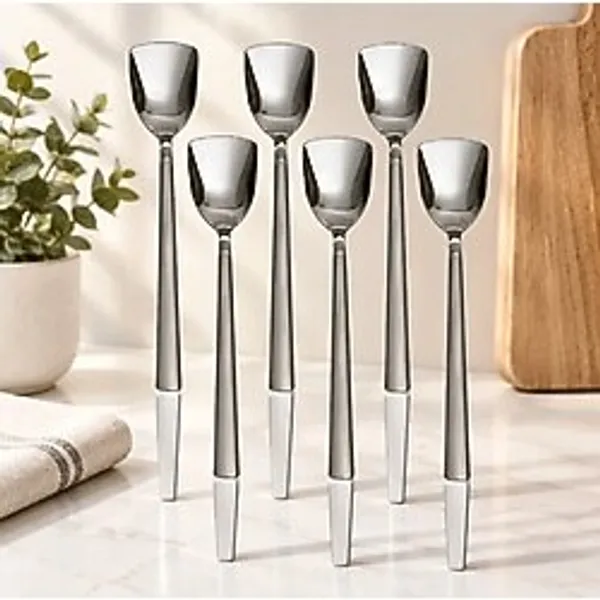 Kartelalı 6'lı Dondurma Kaşığı
