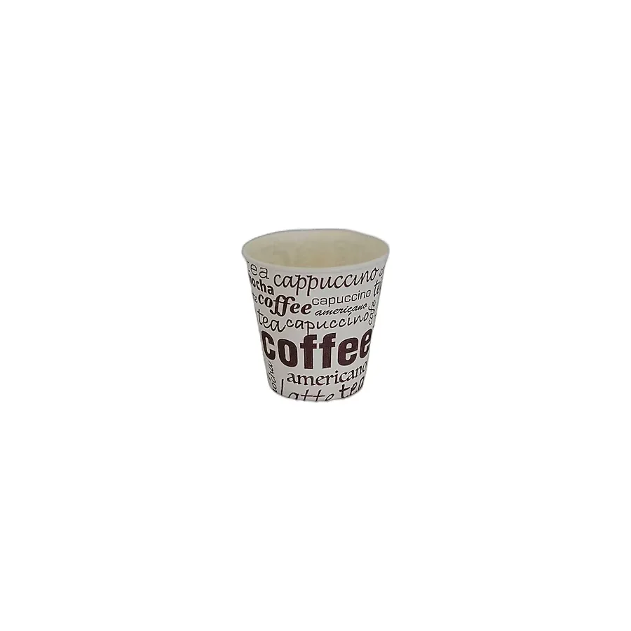 Karton Bardak 6.5 Oz Kullan At Çay Kahve Sıcak Kağıt Otomat Bardağı 50 li 1 Paket
