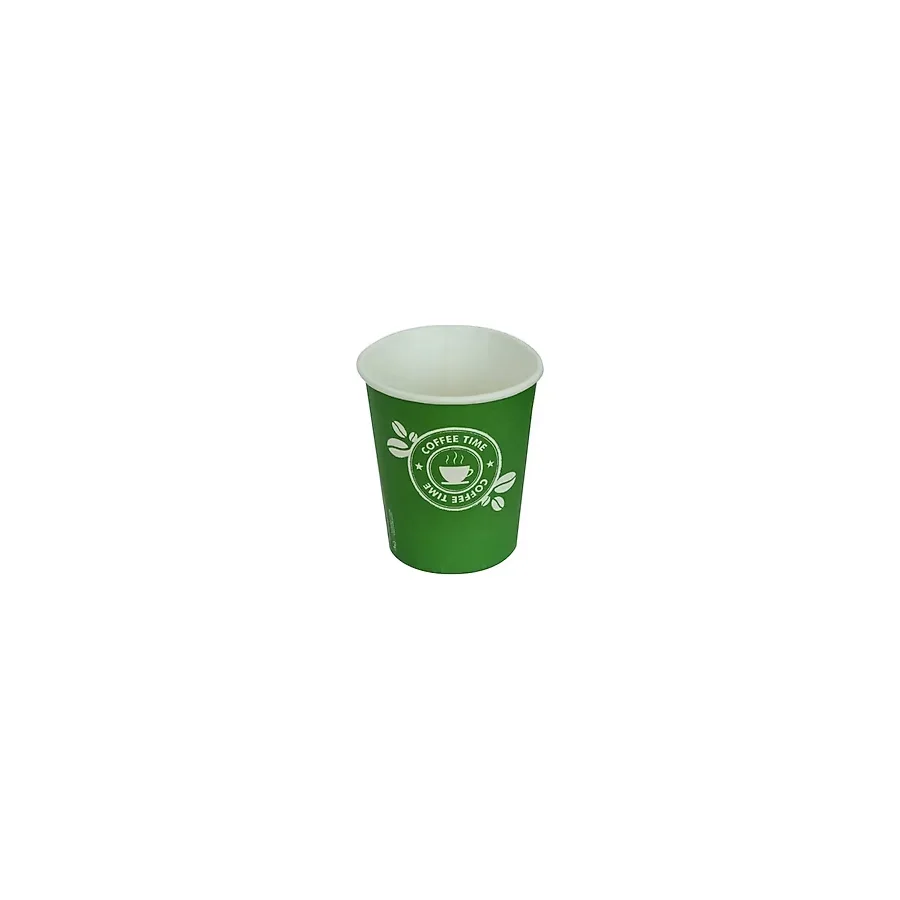 Karton Bardak 8 Oz Kullan At Çay Kahve Sıcak Kağıt Otomat Bardağı 50 li 1 Paket