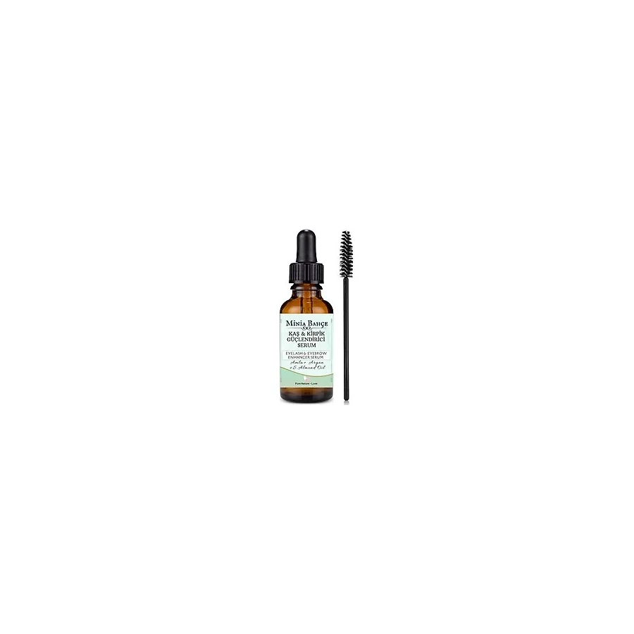 Kaş, Kirpik ve Sakal Bakım Serumu, 30ml ve fırça