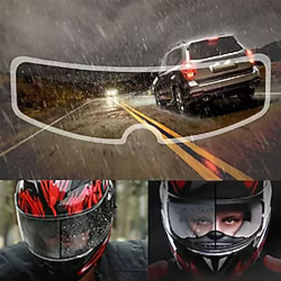 Kask Yağmur Kaydırıcı - Anti-sis Hidrofobik Film