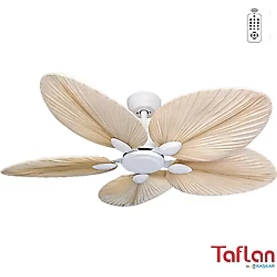 Kaşkar T52045 52 inç Beyaz Uzaktan Kumandalı Tavan Vantilatörü
