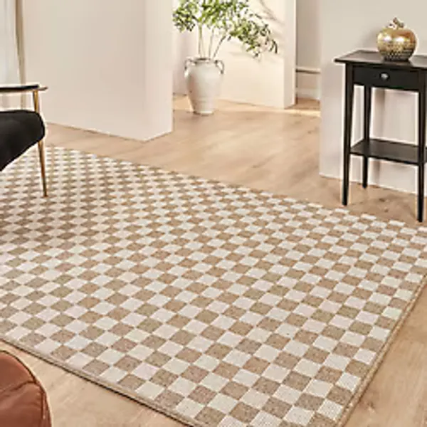 Kaşmir Halı Kilim Jüt Dorne White 50x80 cm