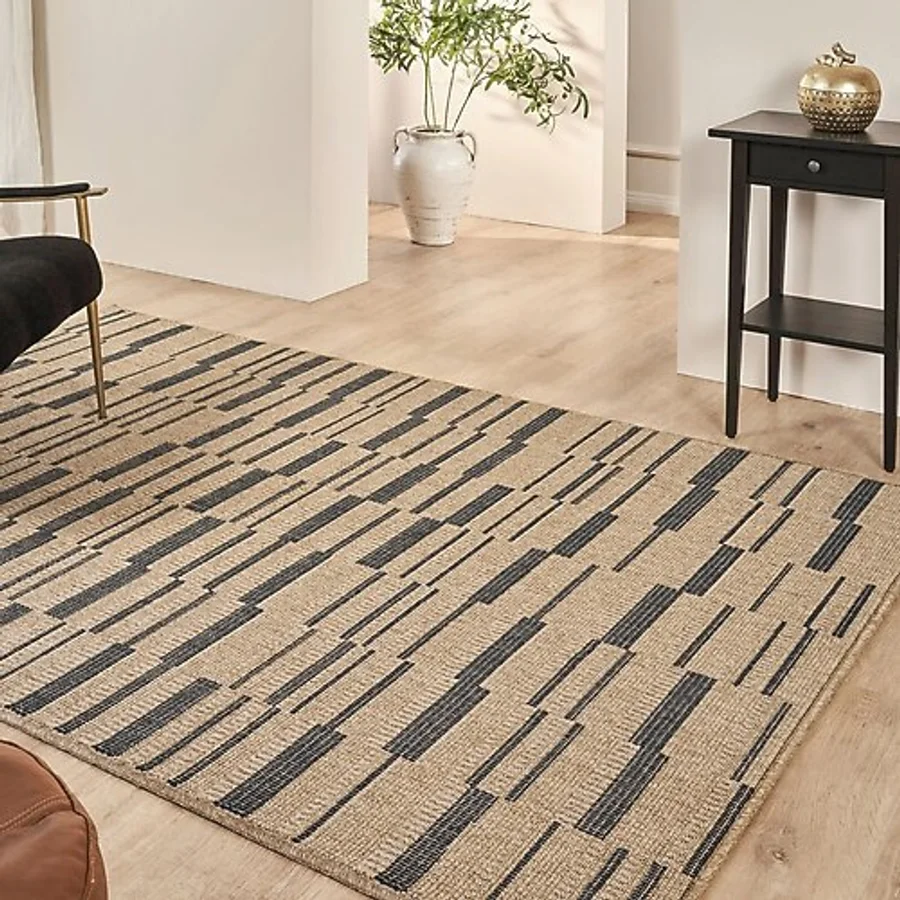 Kaşmir Halı Kilim Jüt Ravon Blue 160x230 cm
